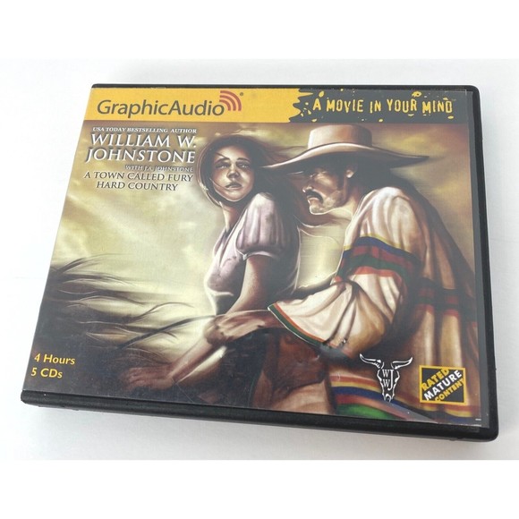 A Town Called Fury 2 : Hard Country by William Johnstone (2010, Compact Disc) - Picture 1 of 7